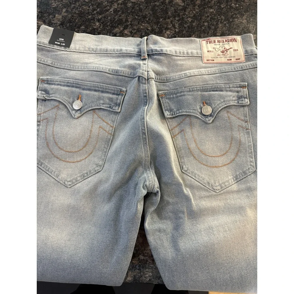 True Religion Geno Snap Flap Slim Fit Jeans True Religion Size 36 Pants